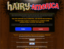 Tablet Screenshot of hairyinamerica.com